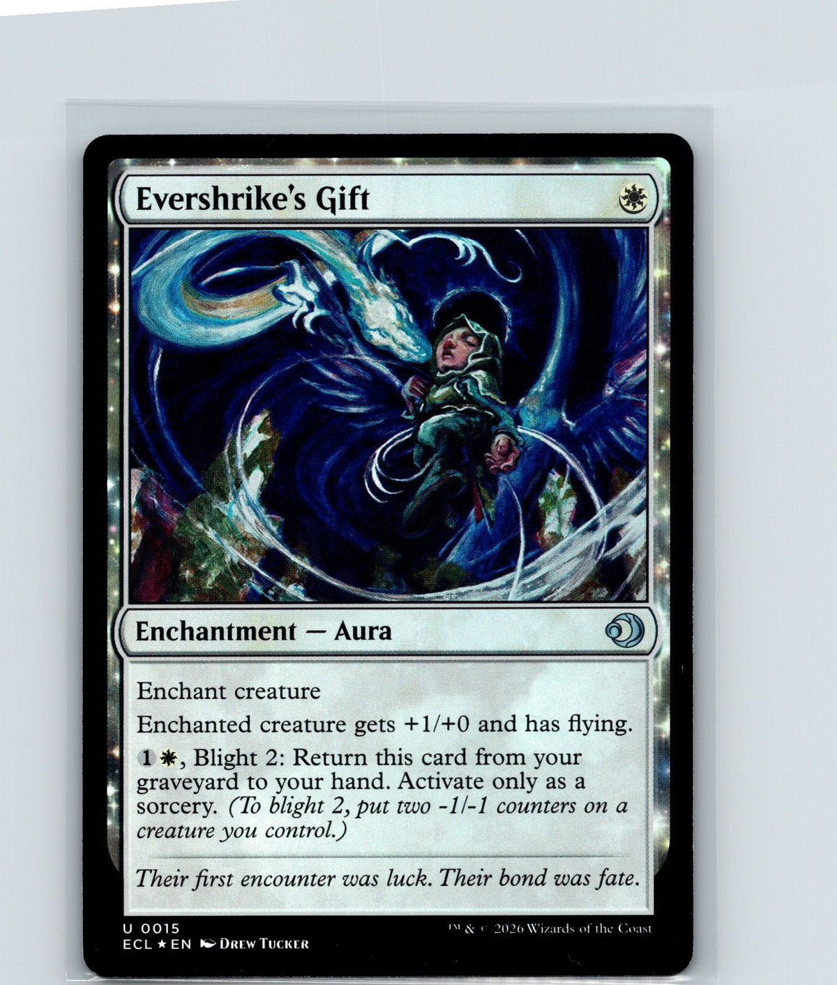 Evershrike's Gift Foil U Lorwyn Eclipsed 15 NM