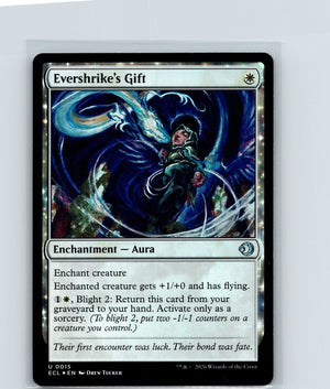 Evershrike's Gift Foil U Lorwyn Eclipsed 15 NM