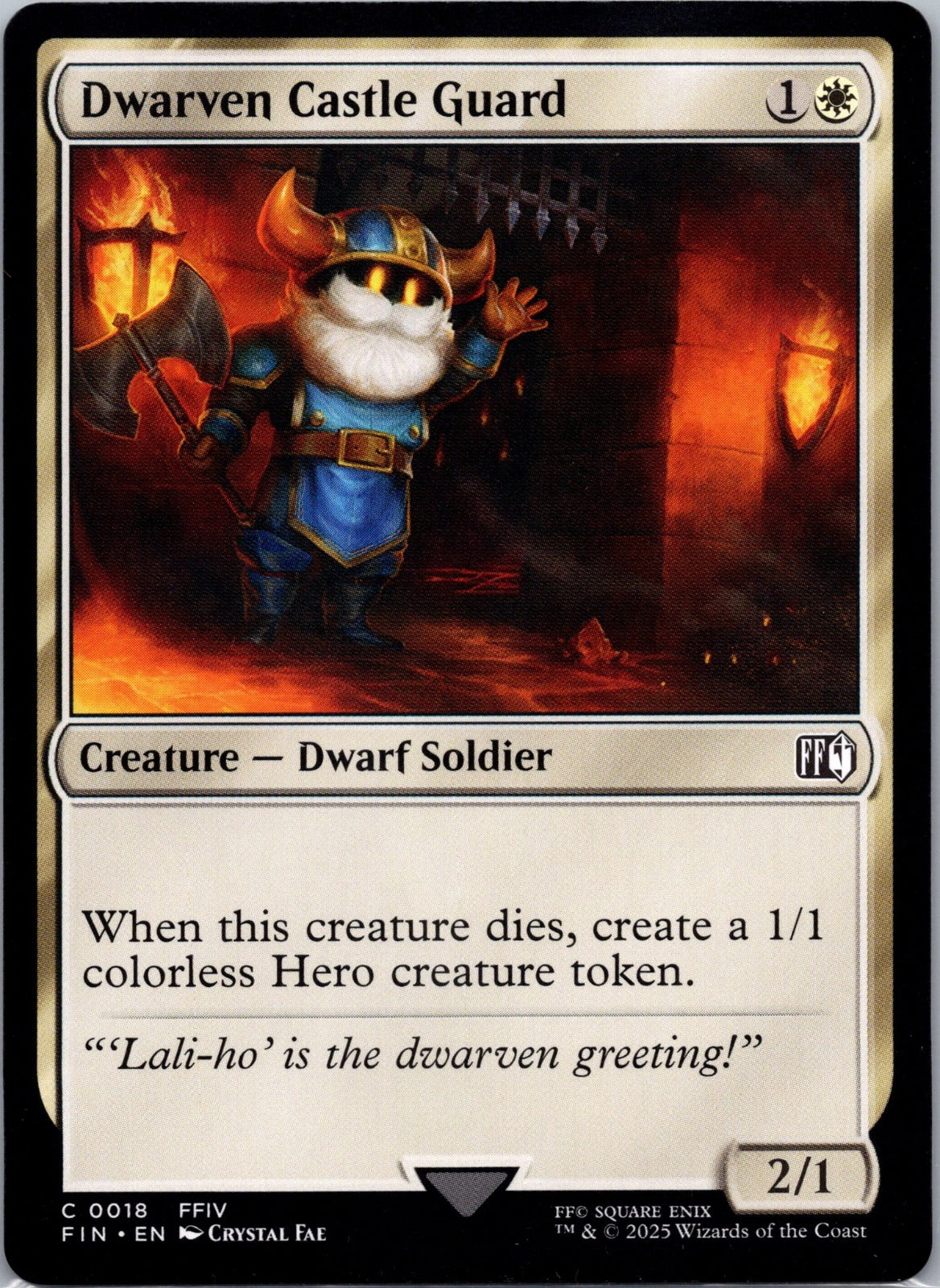 Dwarven Castle Guard C FINAL FANTASY 18 NM