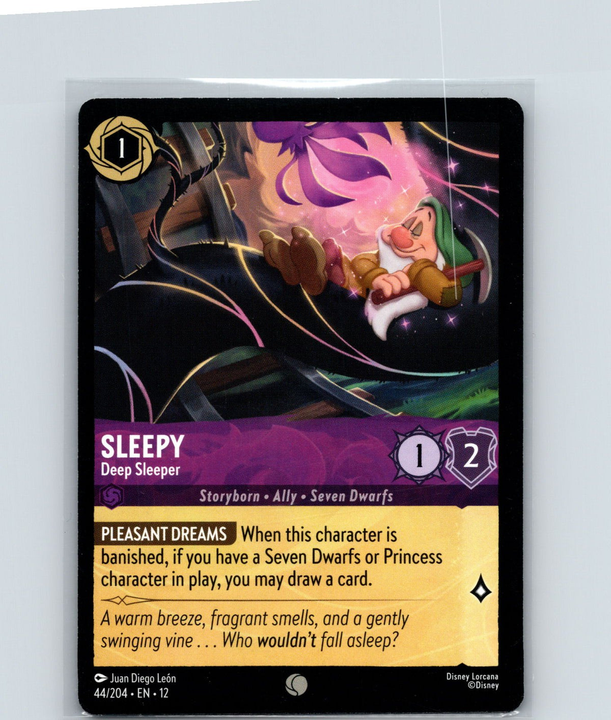 Sleepy - Deep Sleeper (Foil) Cold Foil Common Wilds Unknown 44/204 NM