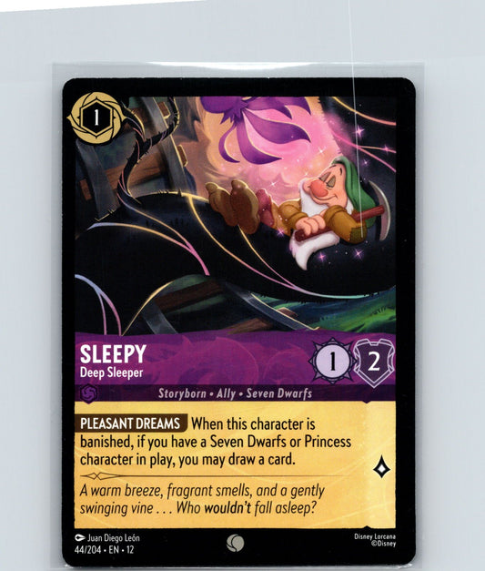 Sleepy - Deep Sleeper (Foil) Cold Foil Common Wilds Unknown 44/204 NM