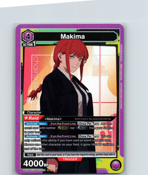 Makima (023) Foil Super Rare UE22BT: CHAINSAW MAN UE22BT/CSM-1-023 NM