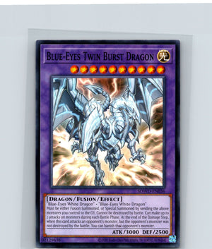 Blue-Eyes Twin Burst Dragon Unlimited Common SDWD-EN036 NM