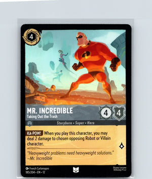 Mr. Incredible - Taking Out the Trash Uncommon Wilds Unknown 185/204 NM