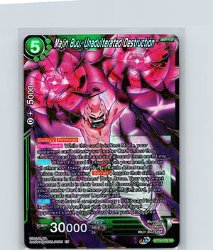 Majin Buu, Unadulterated Destruction Super Rare Cross Spirits BT14-076 NM