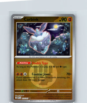 Carbink (Energy Symbol Pattern) Reverse Holo Uncommon 117/217 NM