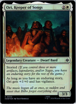 Ori, Keeper of Songs Foil C The Hobbit 23 NM