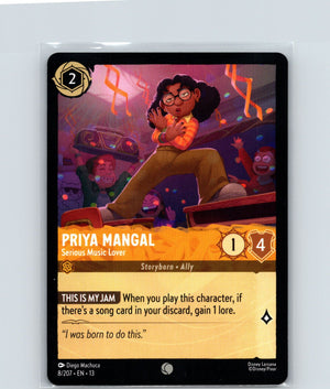 Priya Mangal - Serious Music Lover Common Attack of the Vine! 8/207 NM