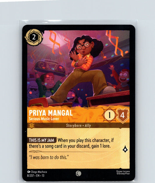 Priya Mangal - Serious Music Lover Common Attack of the Vine! 8/207 NM