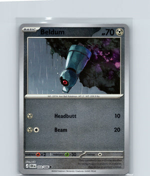 Beldum Reverse Holo Common ME04: Chaos Rising 059/086 NM