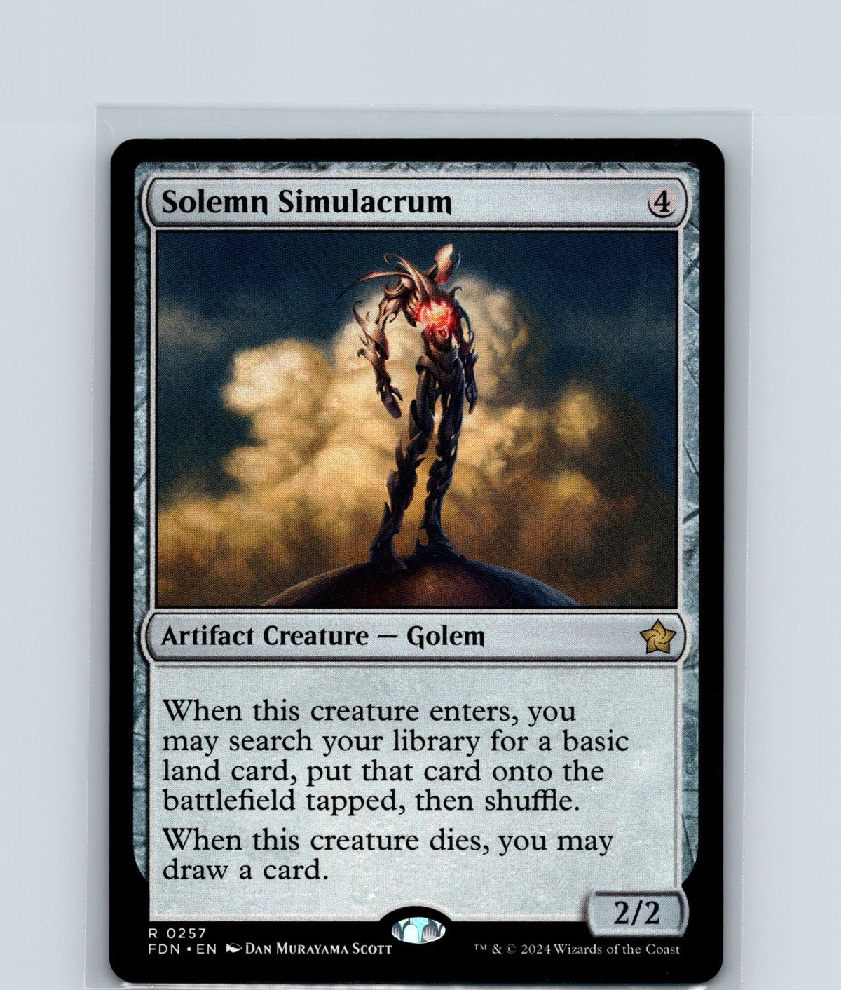 Solemn Simulacrum R Foundations 257 NM
