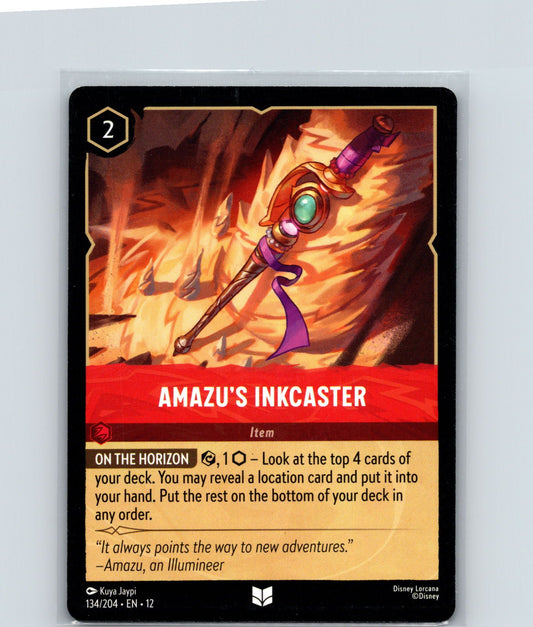 Amazu's Inkcaster Uncommon Wilds Unknown 134/204 NM
