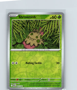 Shroomish Reverse Holo Common SV10: Destined Rivals 005/182 NM