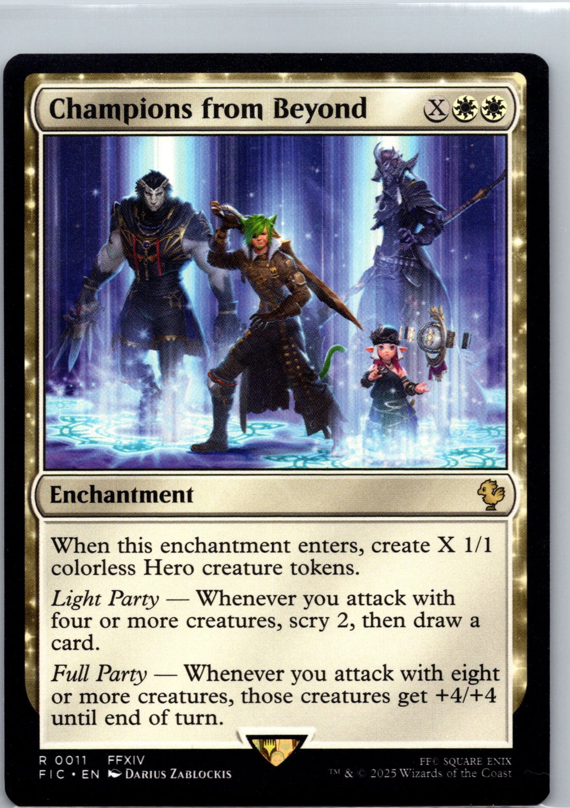 Champions from Beyond R Commander: FINAL FANTASY 11 NM