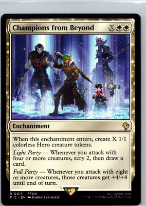 Champions from Beyond R Commander: FINAL FANTASY 11 NM