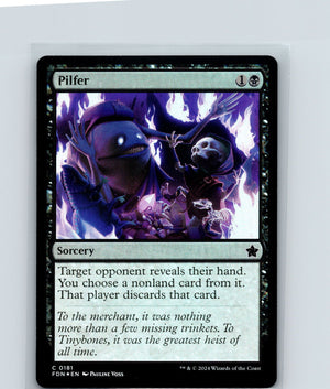 Pilfer Foil C Foundations 181 NM