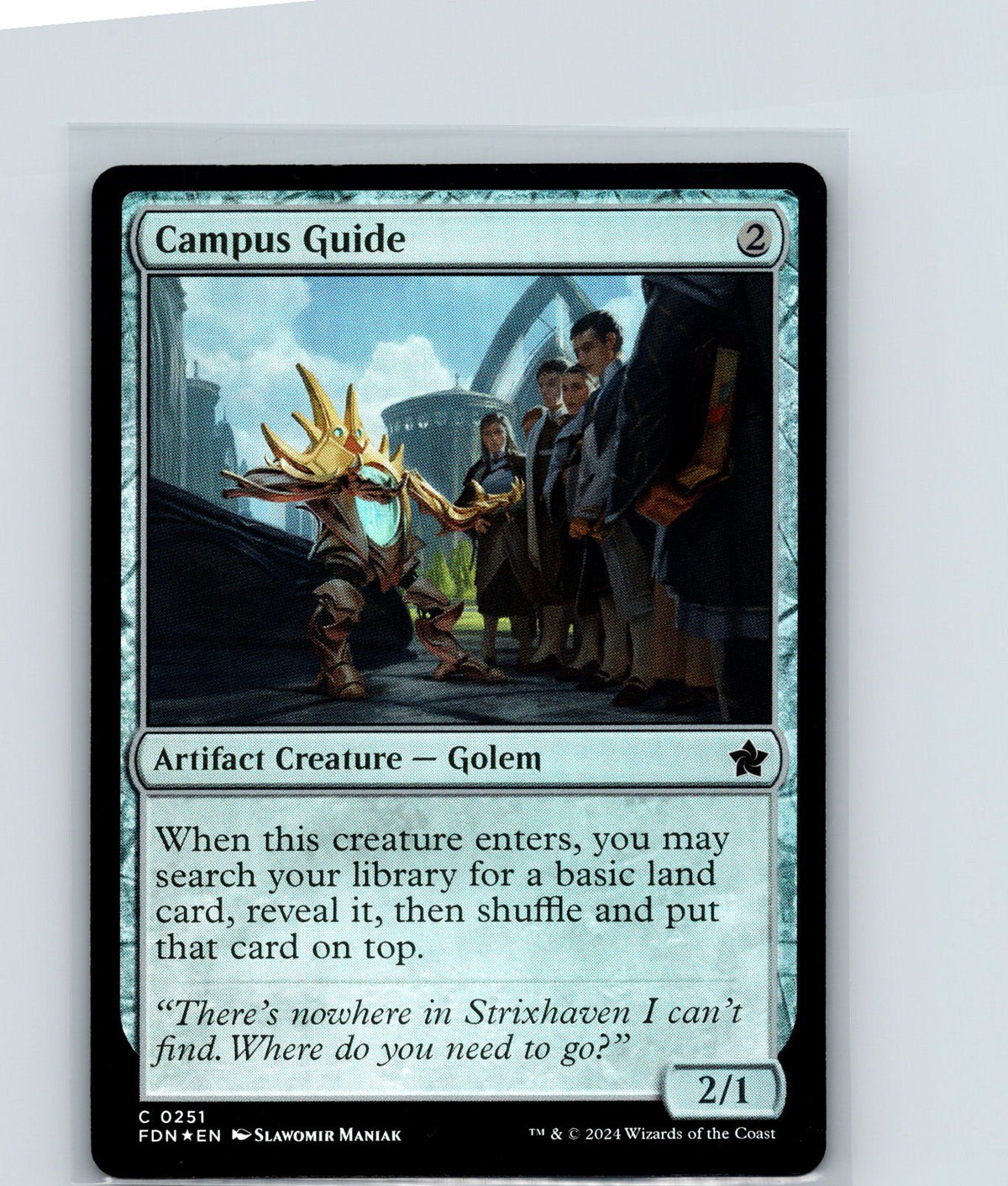 Campus Guide Foil C Foundations 251 NM