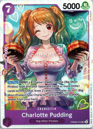 Charlotte Pudding Foil SR Premium Booster -The Best- Vol. 2 PRB02-010 NM