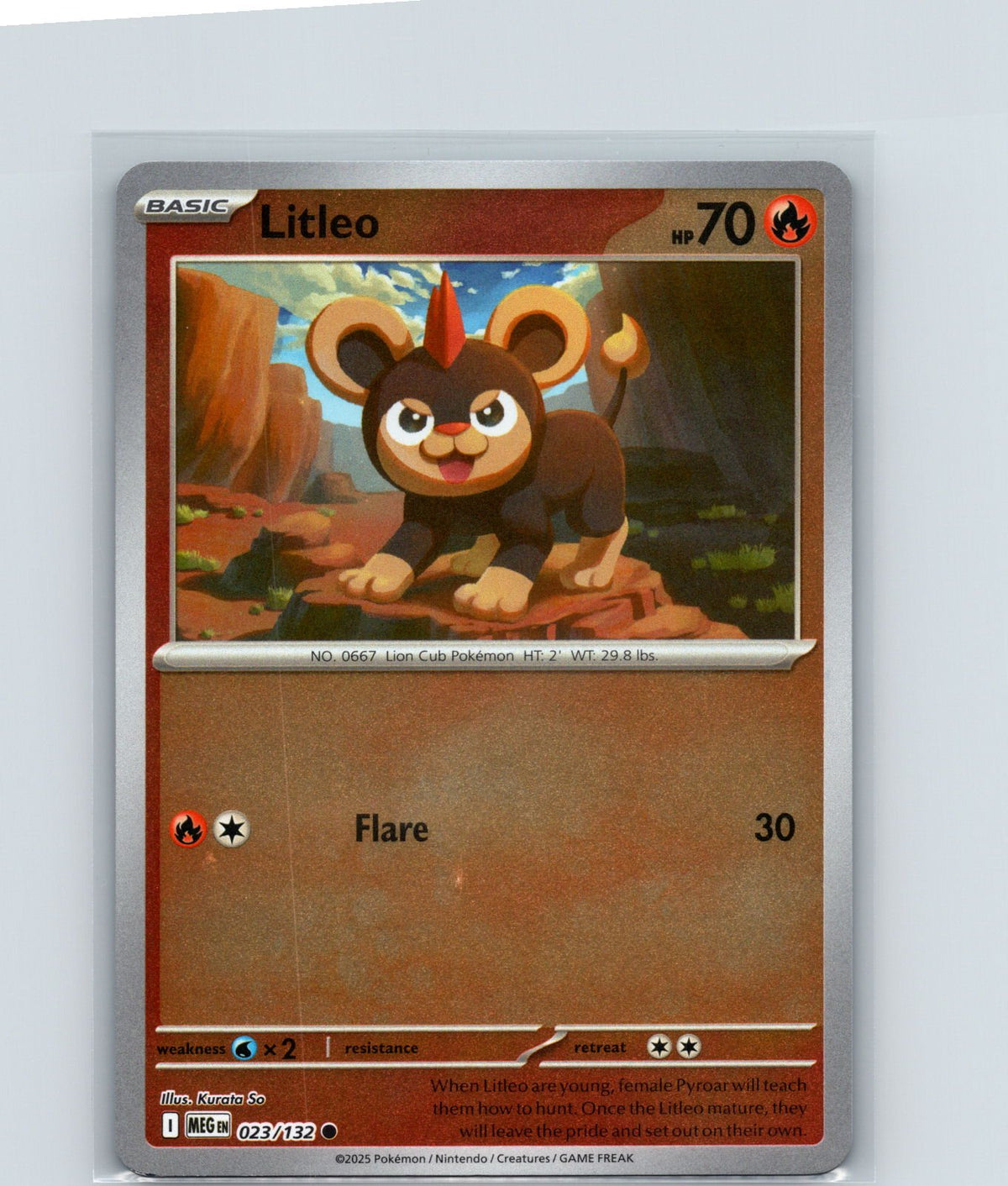 Litleo Common ME01: Mega Evolution 023/132 NM