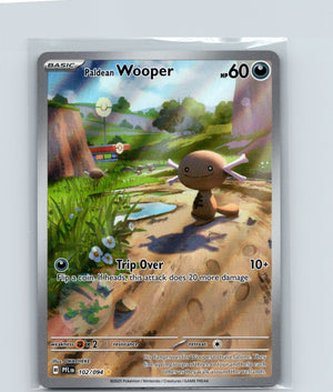 Paldean Wooper Holo Illustration Rare ME02: Phantasmal Flames 102/094 NM