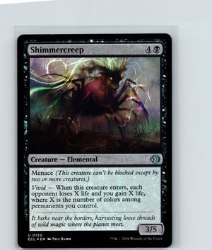 Shimmercreep Foil U Lorwyn Eclipsed 120 NM