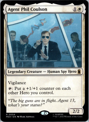 Agent Phil Coulson R Marvel Super Heroes 4 NM