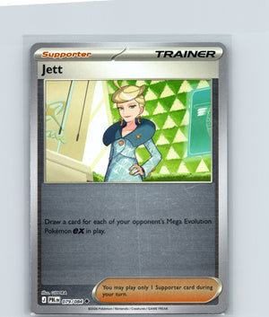 Jett Reverse Holo Uncommon ME05: Pitch Black 079/084 NM