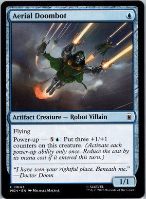 Aerial Doombot C Marvel Super Heroes 43 NM