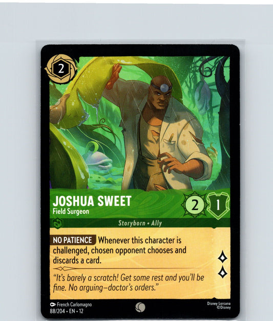 Joshua Sweet - Field Surgeon Common Wilds Unknown 88/204 NM