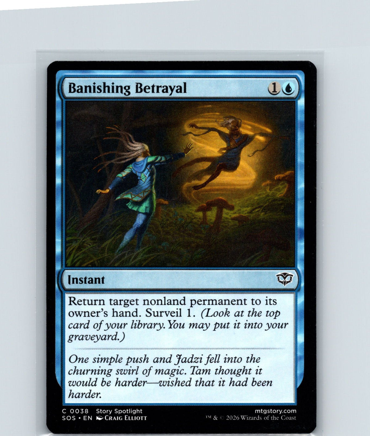 Banishing Betrayal C Secrets of Strixhaven 38 NM
