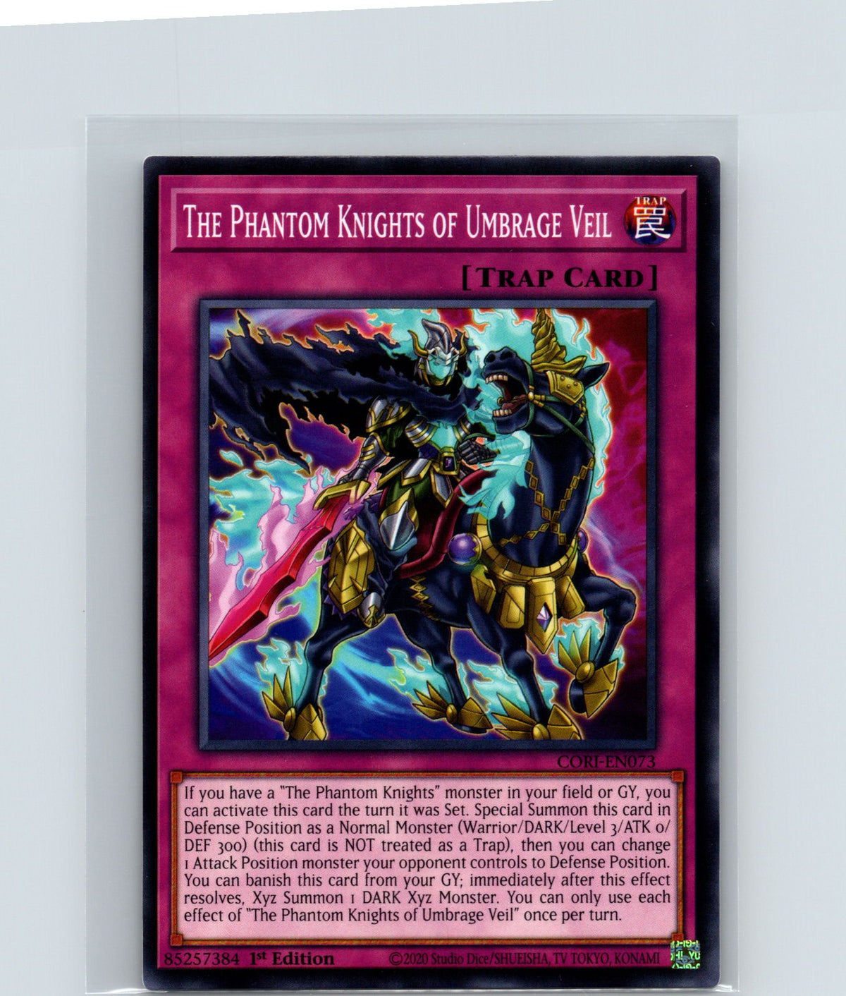 The Phantom Knights of Umbrage Veil 1st Ed Common Chaos Origins CORI-EN073 NM