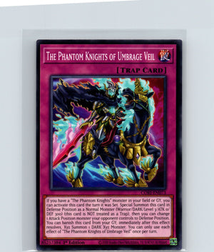 The Phantom Knights of Umbrage Veil 1st Ed Common Chaos Origins CORI-EN073 NM