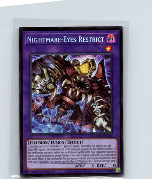 Nightmare-Eyes Restrict 1st Ed Secret Rare Magnificent Monsters MAMO-EN122 NM