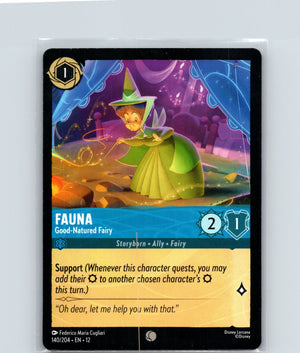 Fauna - Good-Natured Fairy Common Wilds Unknown 140/204 NM