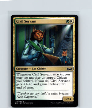 Civil Servant C Streets of New Capenna 176 NM