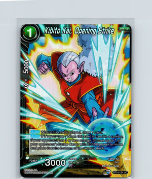 Kibito Kai, Opening Strike Foil Uncommon Cross Spirits BT14-124 NM