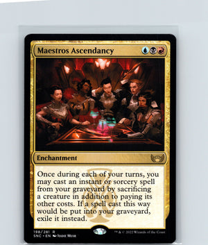 Maestros Ascendancy R Streets of New Capenna 198 NM