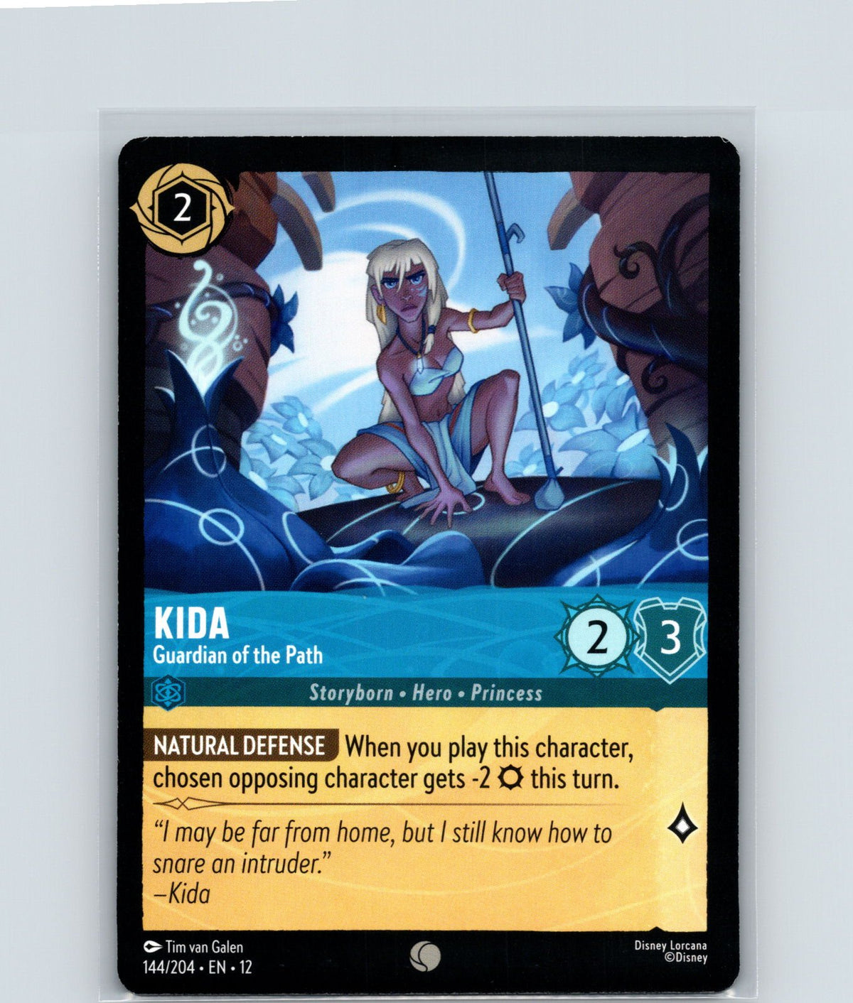 Kida - Guardian of the Path Common Wilds Unknown 144/204 NM