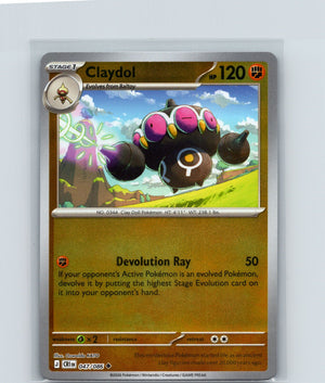 Claydol Reverse Holo Uncommon ME04: Chaos Rising 047/086 NM