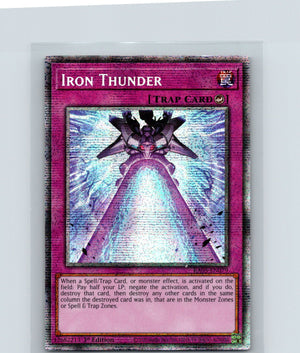 Iron Thunder Starlight Rare 1st Edition RA05-EN079 NM