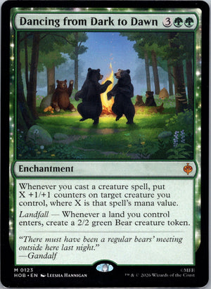 Dancing from Dark to Dawn M The Hobbit 123 NM