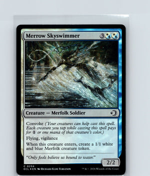Merrow Skyswimmer Foil C Lorwyn Eclipsed 234 NM