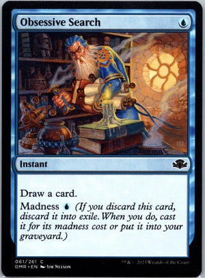 Obsessive Search C Dominaria Remastered 61 NM