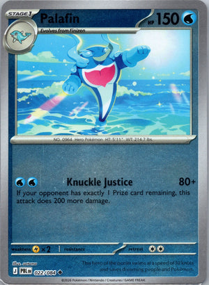 Palafin Uncommon ME05: Pitch Black 022/084 NM