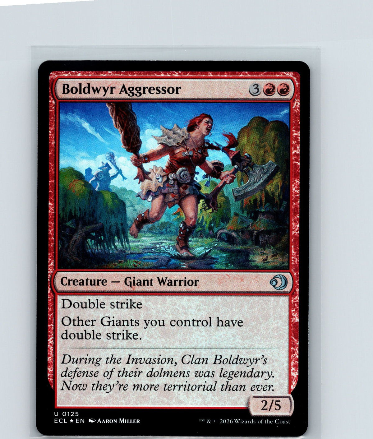 Boldwyr Aggressor Foil U Lorwyn Eclipsed 125 NM