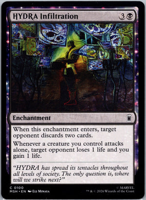 HYDRA Infiltration C Marvel Super Heroes 100 NM