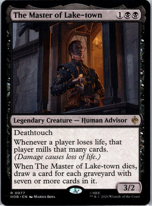 The Master of Lake-town R The Hobbit 77 NM