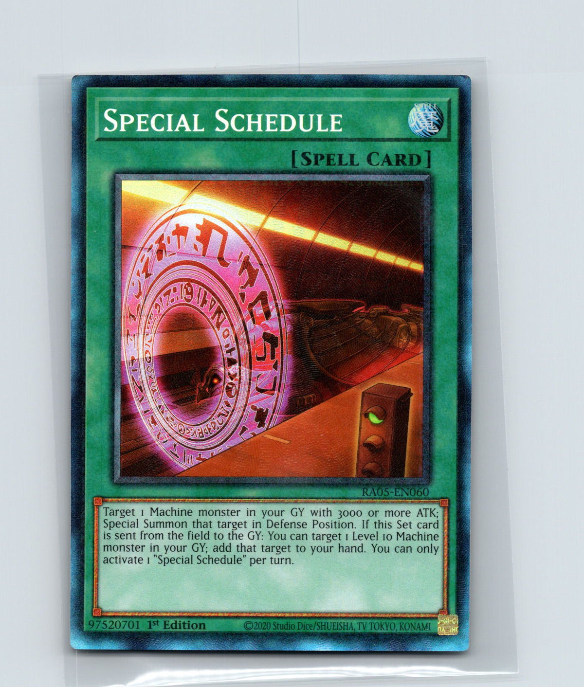 Special Schedule 1st Edition Ultimate Rare Rarity Collection 5 RA05-EN060 NM