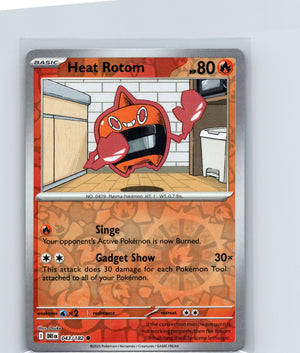 Heat Rotom Reverse Holo Common SV10: Destined Rivals 043/182 NM