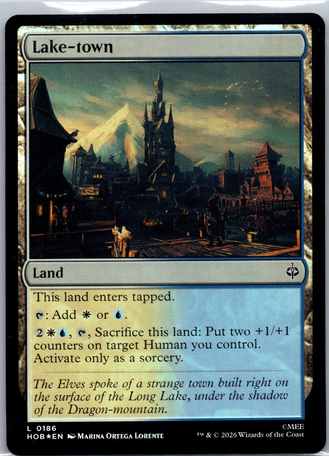 Lake-town Foil L The Hobbit 186 NM
